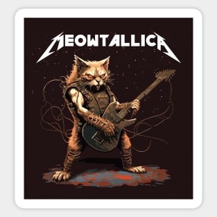 Meowtallica Sticker